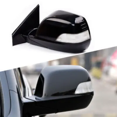 Left Folding Heated Rearview - signal