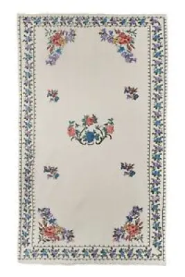 Vintage Embroided Aubusson - turkish