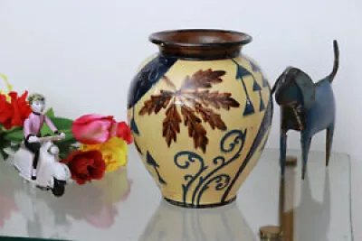 Vase pansu Art Déco