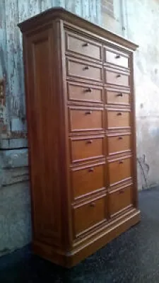 Ancien meuble de notaire - clapet