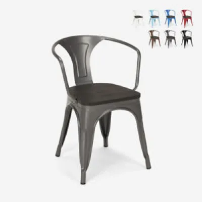 Chaises design industriel - steel