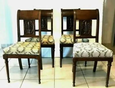 Quatre chaises de style - assises