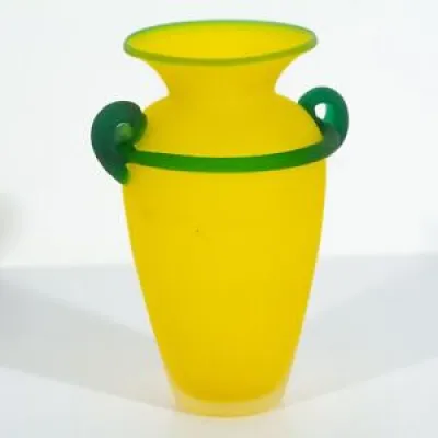 Vase Pate de verre Franco - moretti
