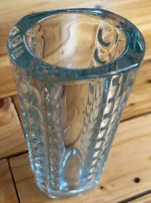 Vase en verre vintage - sklo union