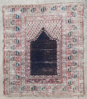 Tapis ancien rug oriental - turc panderma