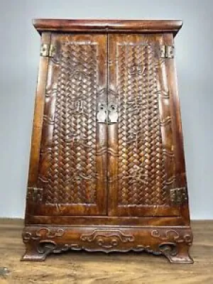 15'' China Wood cabinet - rosewood