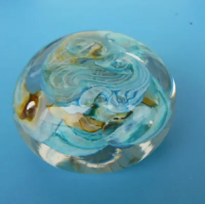 Sulfure en verre Murano - bleues