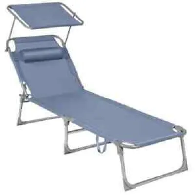 Chaise Longue Pliable - inclinable