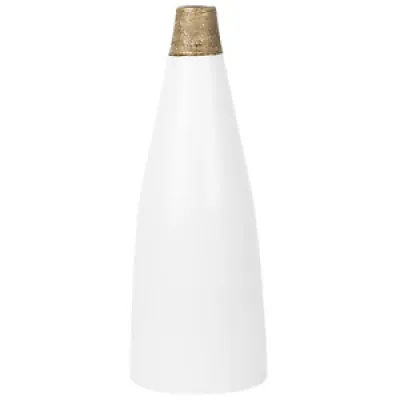Vase Décoratif Blanc - conique