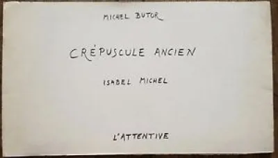 Michel Butor livre d'artiste - 2005