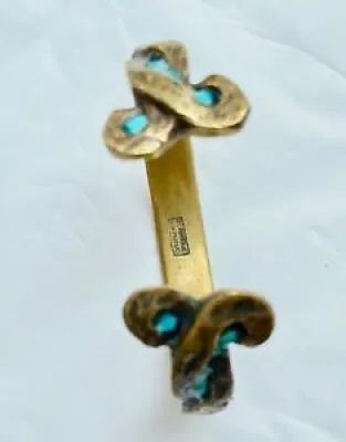 Bracelet bronze doré - dominique