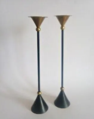 Set of 2 postmodernist - candlesticks