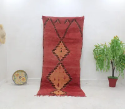 Authentic Moroccan Rug, - boujaad
