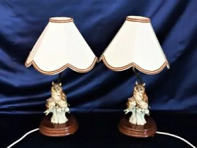 2 x lampe giuseppe Armani