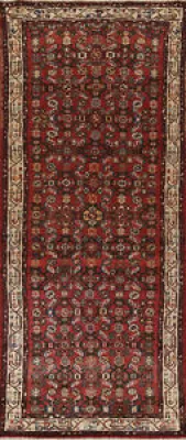 Vintage Red/ Ivory Geometric - traditional