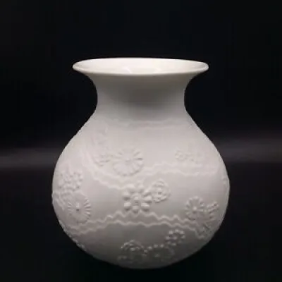 Vase en porcelaine biscuit - kpm bavaria