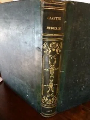 1869 RECUEIL RELIE GAZETTE - medicale