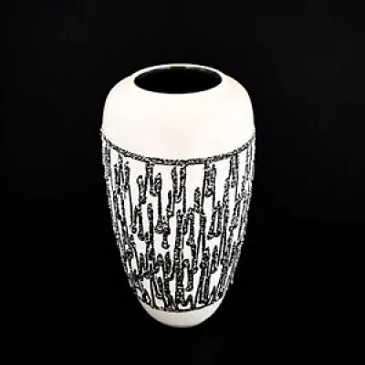 Vase vintage en céramique - zag