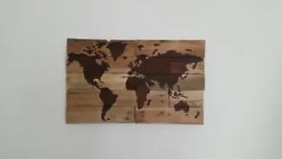 Carte du monde sur les