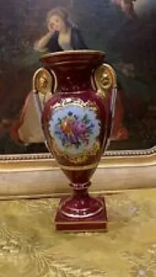 Bel Ancien Vase Porcelaine - allemande