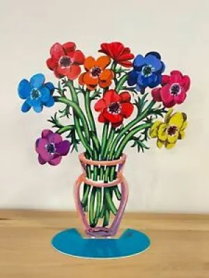 Sculpture  vase aux - david
