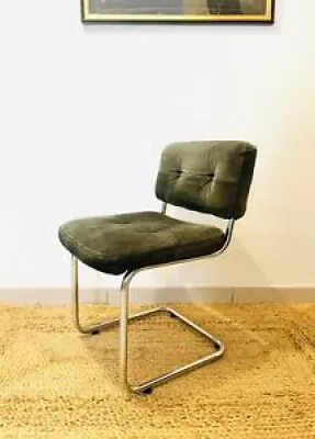 Chaise Vintage Roche - daim