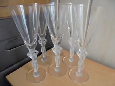 6 flûtes à champagne