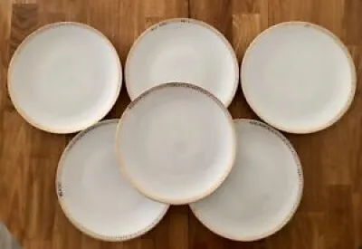 Vintage 6 Assiettes Plates - winterling