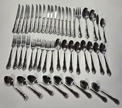 46 Pieces ~  Reed & - stainless