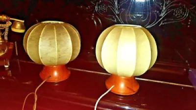 PAIR TABLE LAMP cocoon