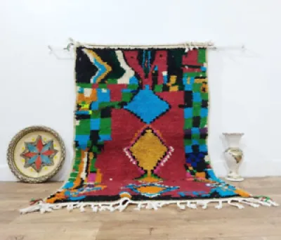Moroccan Handmade Azilal - abstract berber