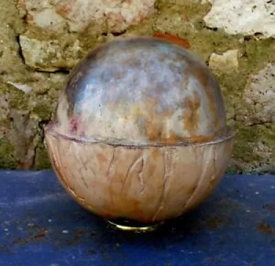 Sphère céramique  terre