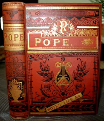 1881 Alexander Pope Poèmes - victorien