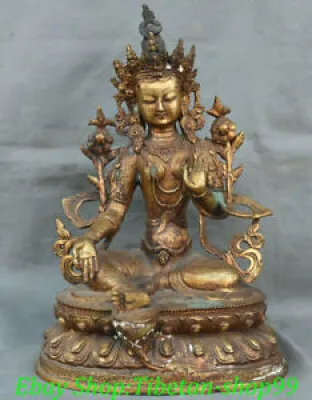 Ancien tibet Bronze Doré