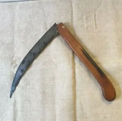 Grand couteau scie pliant - 1930s
