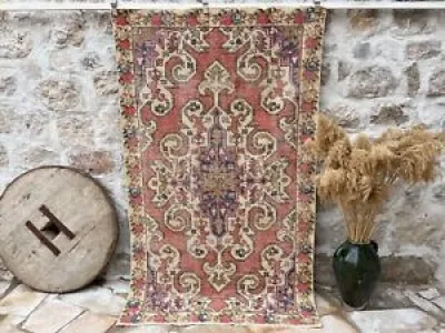 Hand-Woven Oushak Carpet - muted