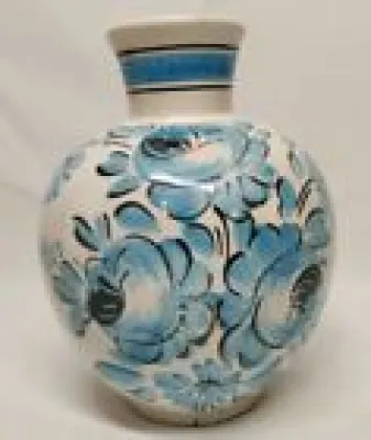 Vase Ancien En Céramique - signer