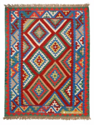 Authentic Qashqai Kilim - handwoven wool