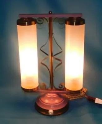 ANCIENNE LAMPE ART DECO - tubes
