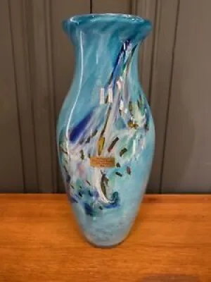Vase en authentique verre