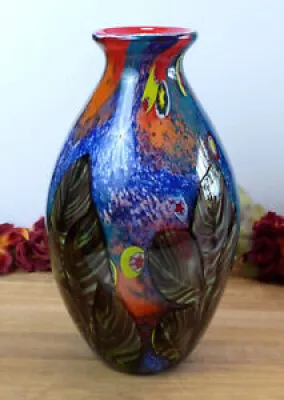 Vase en à de table 30 cm art du style murano décoration nobles