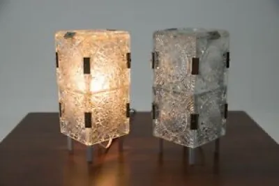 2x LAMPES DE TABLE TCHÈQUES - kamenicky senov