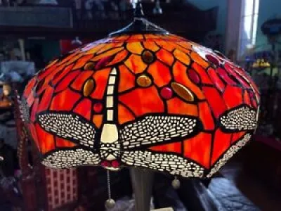 Lampe de table Tiffany - libellule