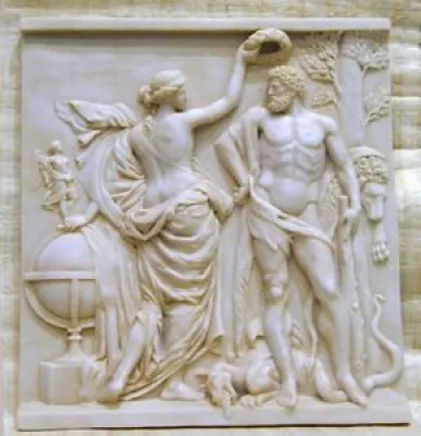 Statue Hercule Héracles - grecque