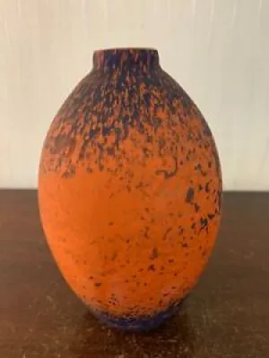 1 vase obus soliflore - delatte nancy