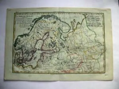 Carte ancienne nord de