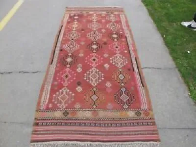 Ancien tapis de coureur - kelim