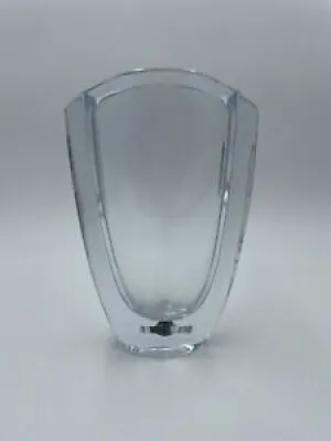 Vase en verre art gravé - strombergshyttan