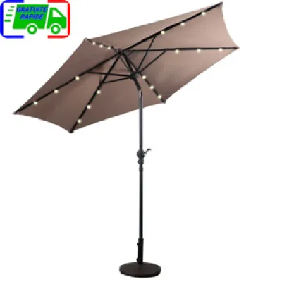 Parasol Inclinable Sia. - led solaire