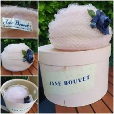 jane Bouvet chapeau ancien